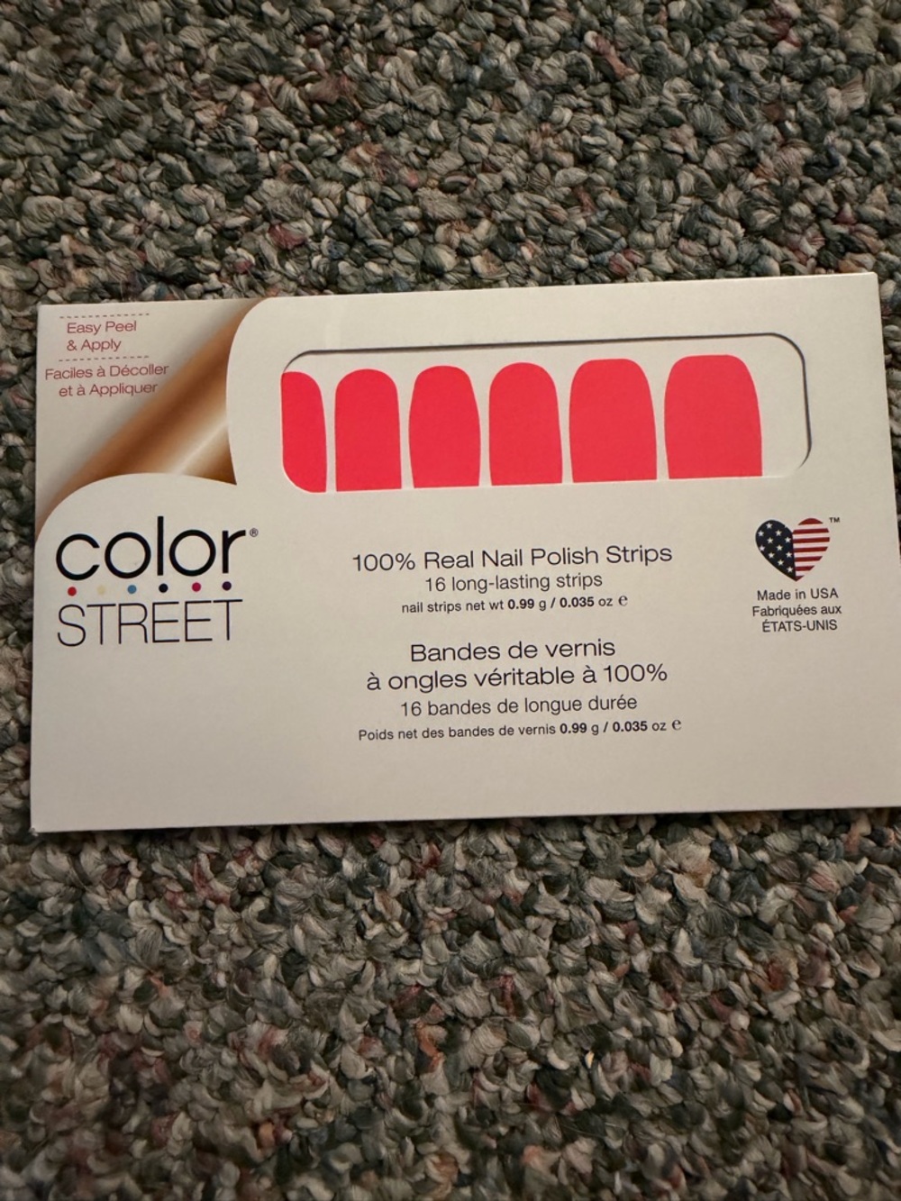 Color Street Hibiscus Pink Nail Strips